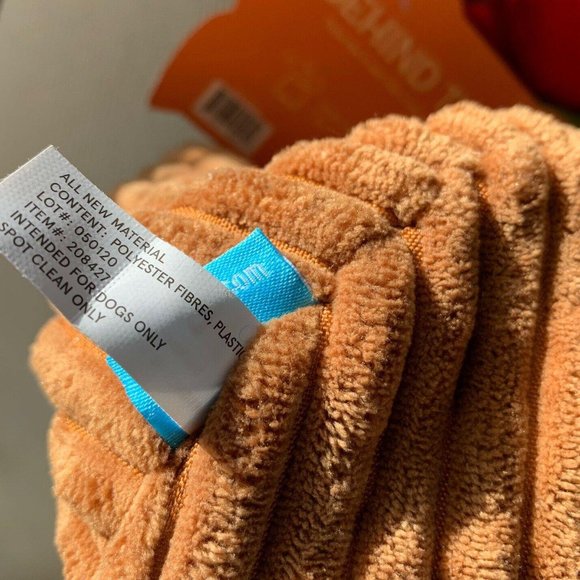 Bark Them Apples Dog Toy Squeaker Plush Treat Hiding 3 Pc Medium Large New Gift - Picture 9 of 12